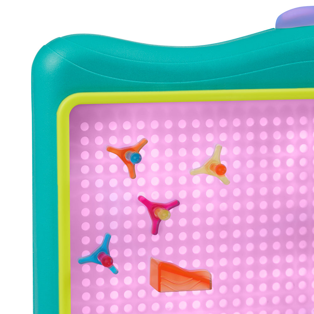 B. - Descente de billes lumineuse "Marble Drop''