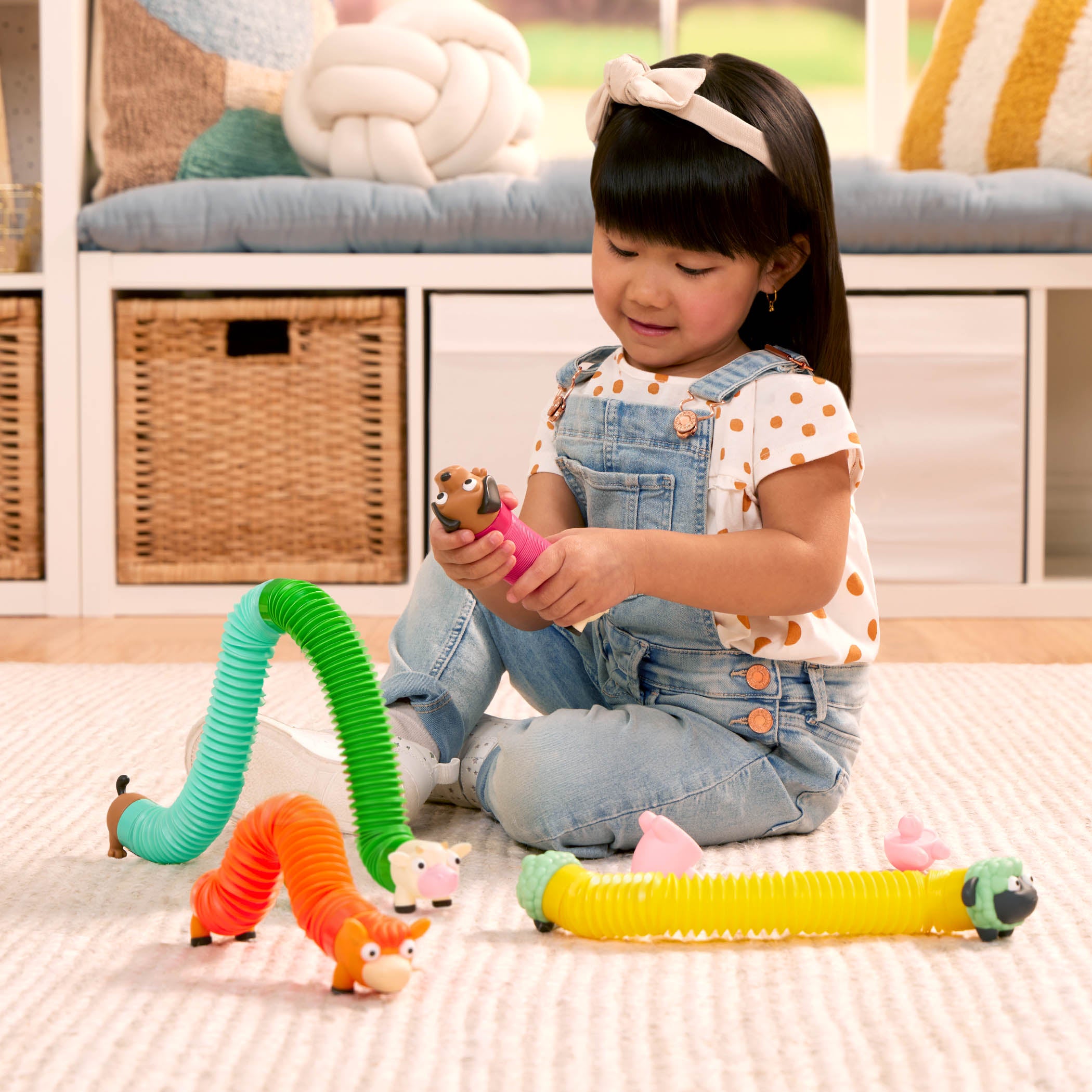 Battat Ens. de tubes sensoriels Li'l Barn Buddies