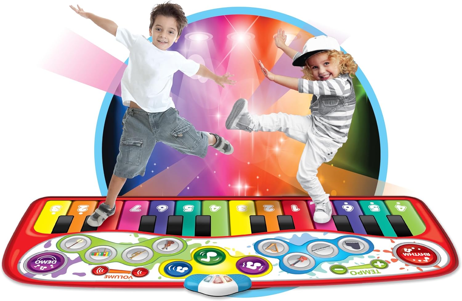 Tapis de piano Jumbo Step-to-Play