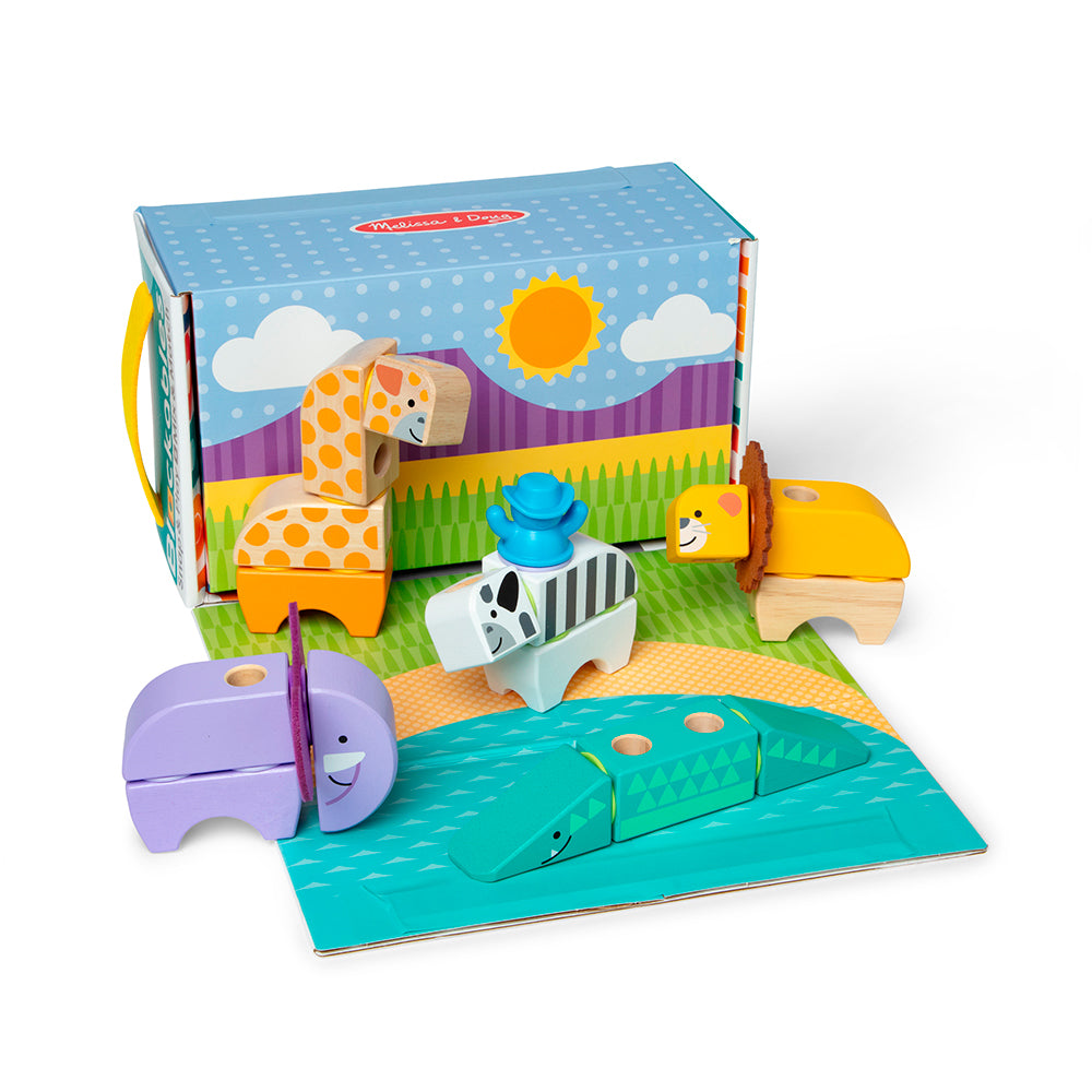 Blockables - Kit de jeu Safari 34 pièces