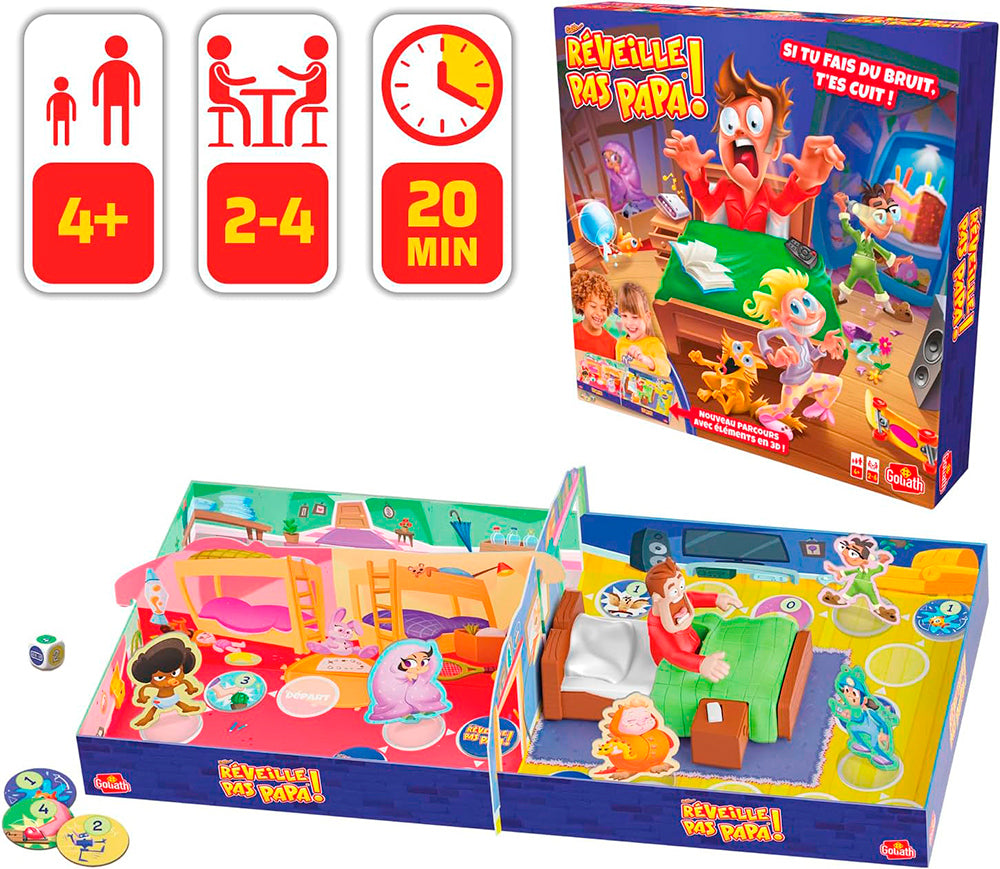 Jeu Réveille pas papa