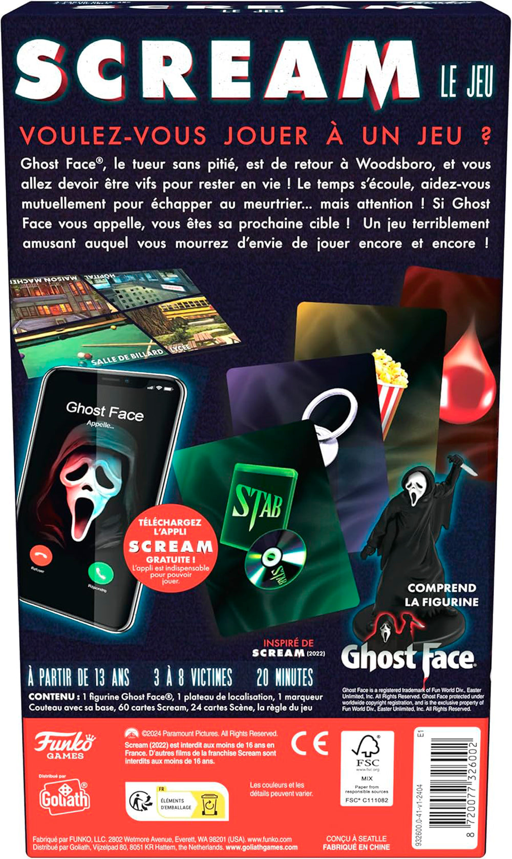 Jeu Scream