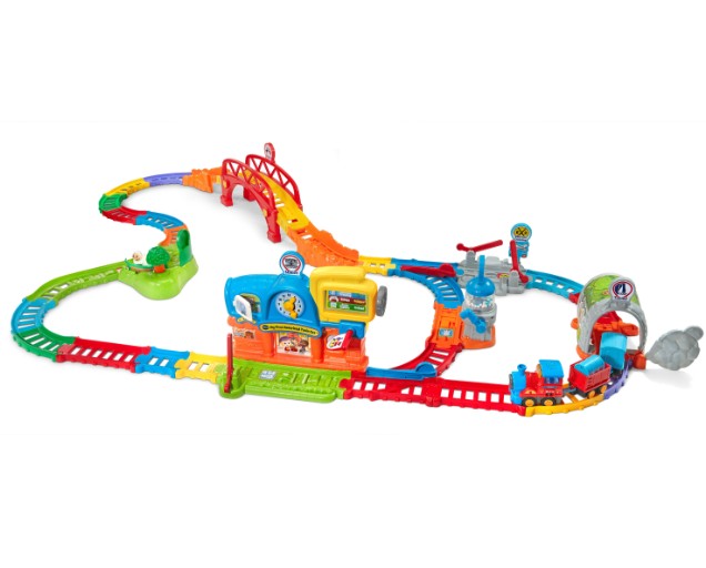 Super circuit train éducatif + Adam train marchand