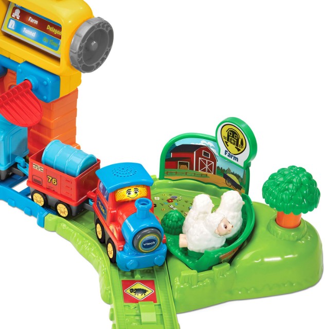 Super circuit train éducatif + Adam train marchand