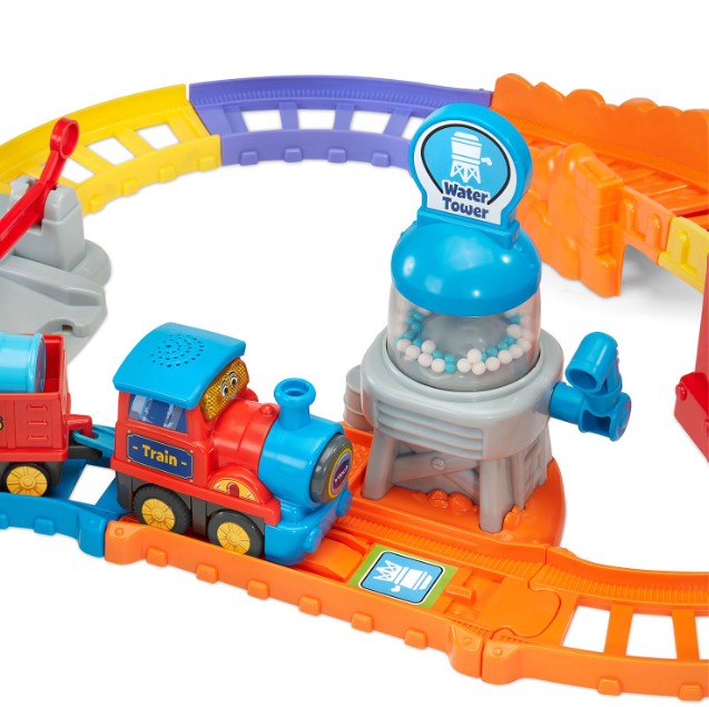 Super circuit train éducatif + Adam train marchand