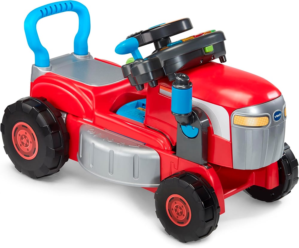 Super tracteur magi'tondeuse