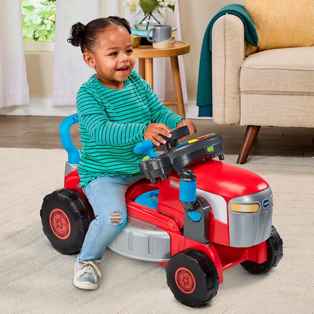 Super tracteur magi'tondeuse