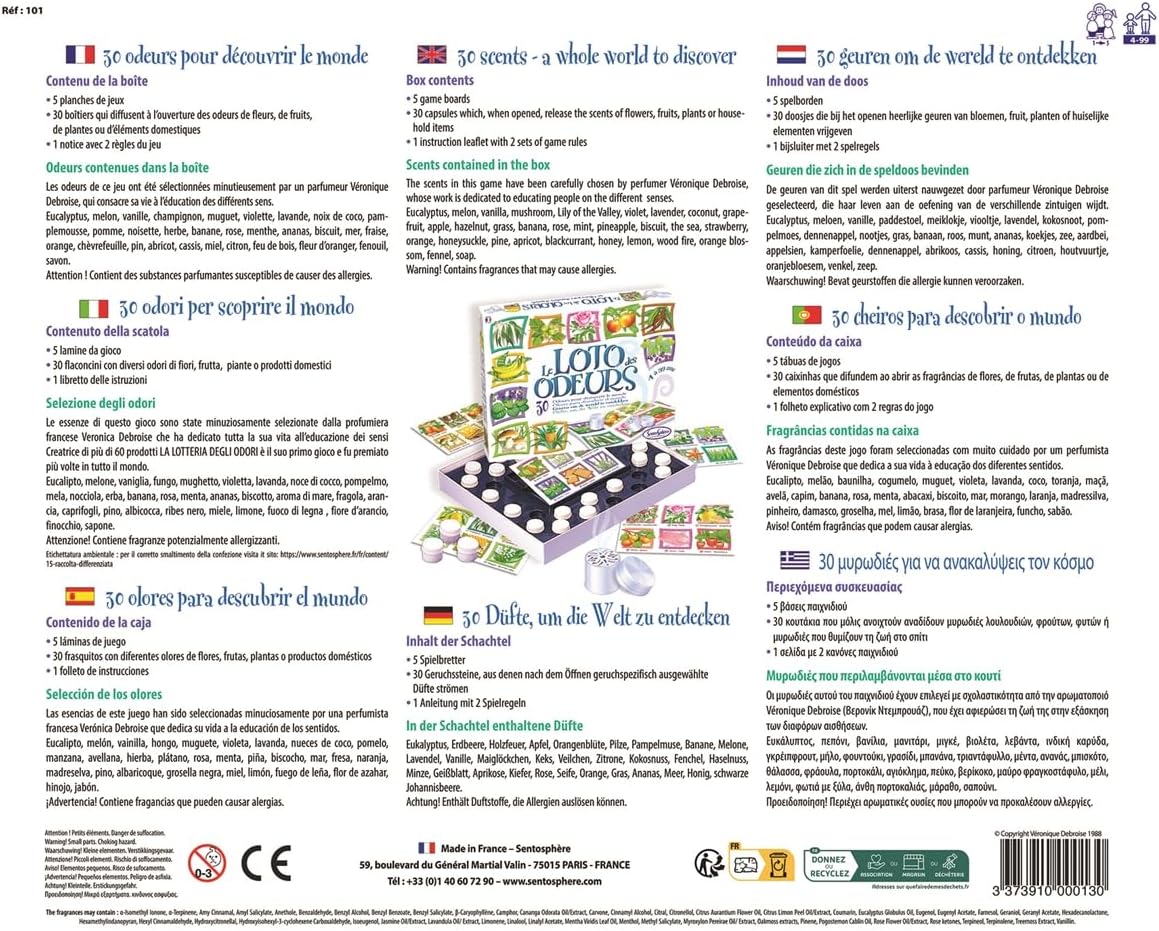 Le loto des odeurs