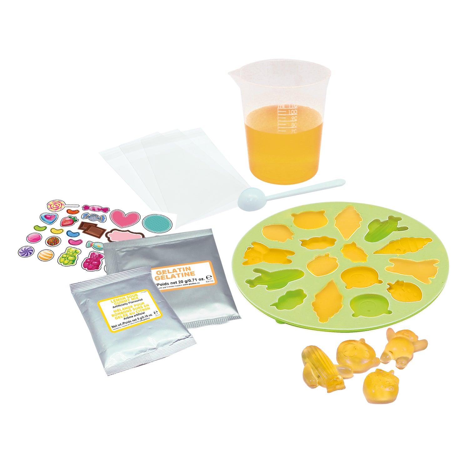 Yami Yami Atelier créatif - Bonbons sûrs en gelée