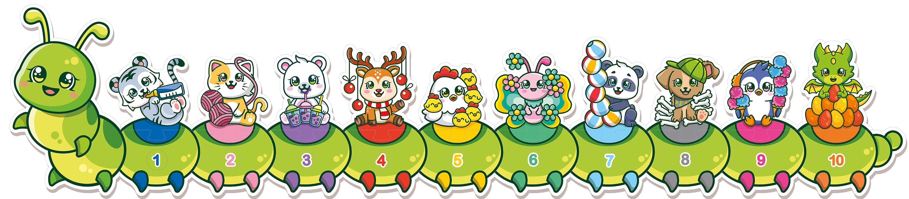 Kioukis casse-tête de plancher je compte