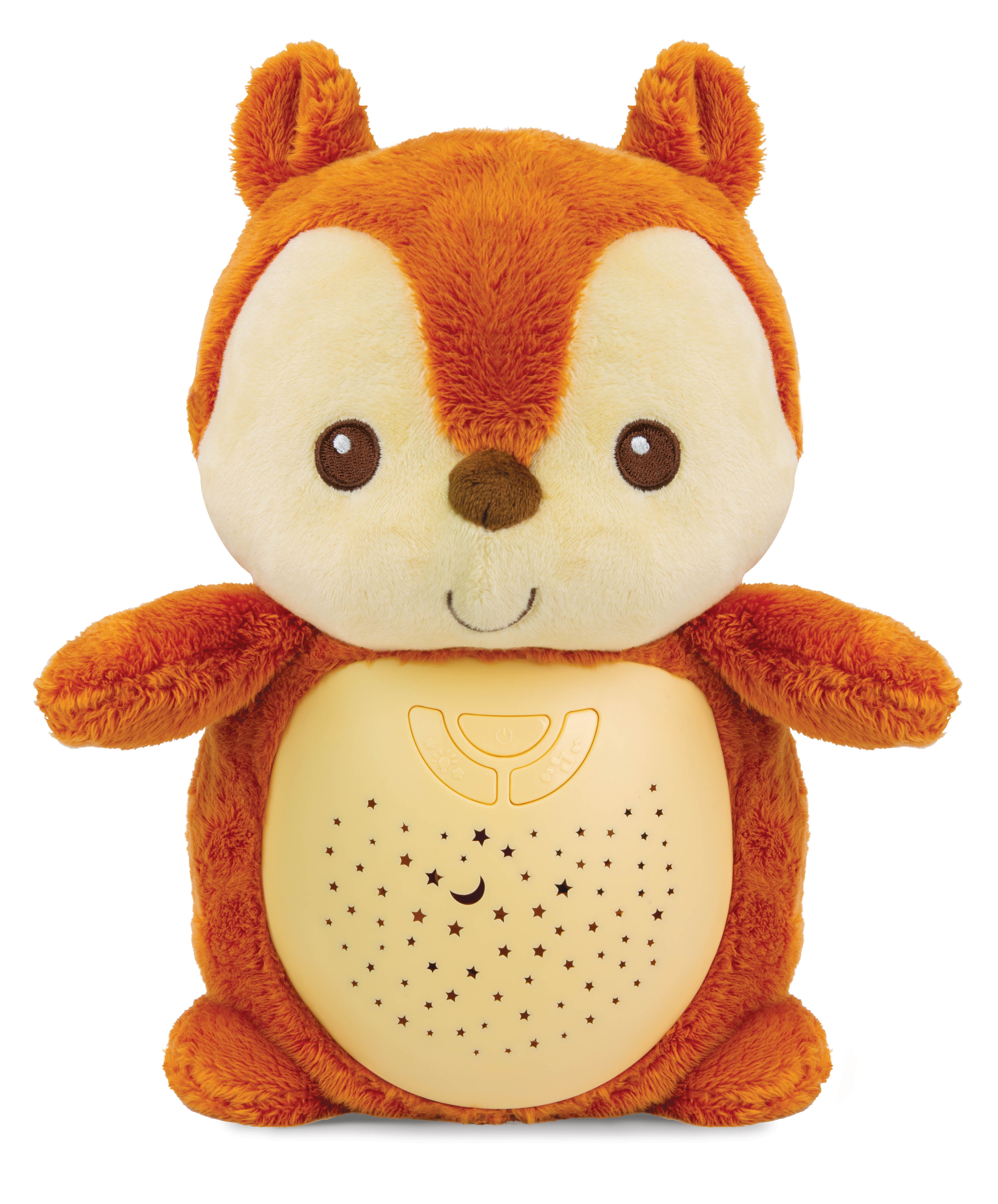 Veilleuse & projecteur d’étoiles 2-en-1 écureuil