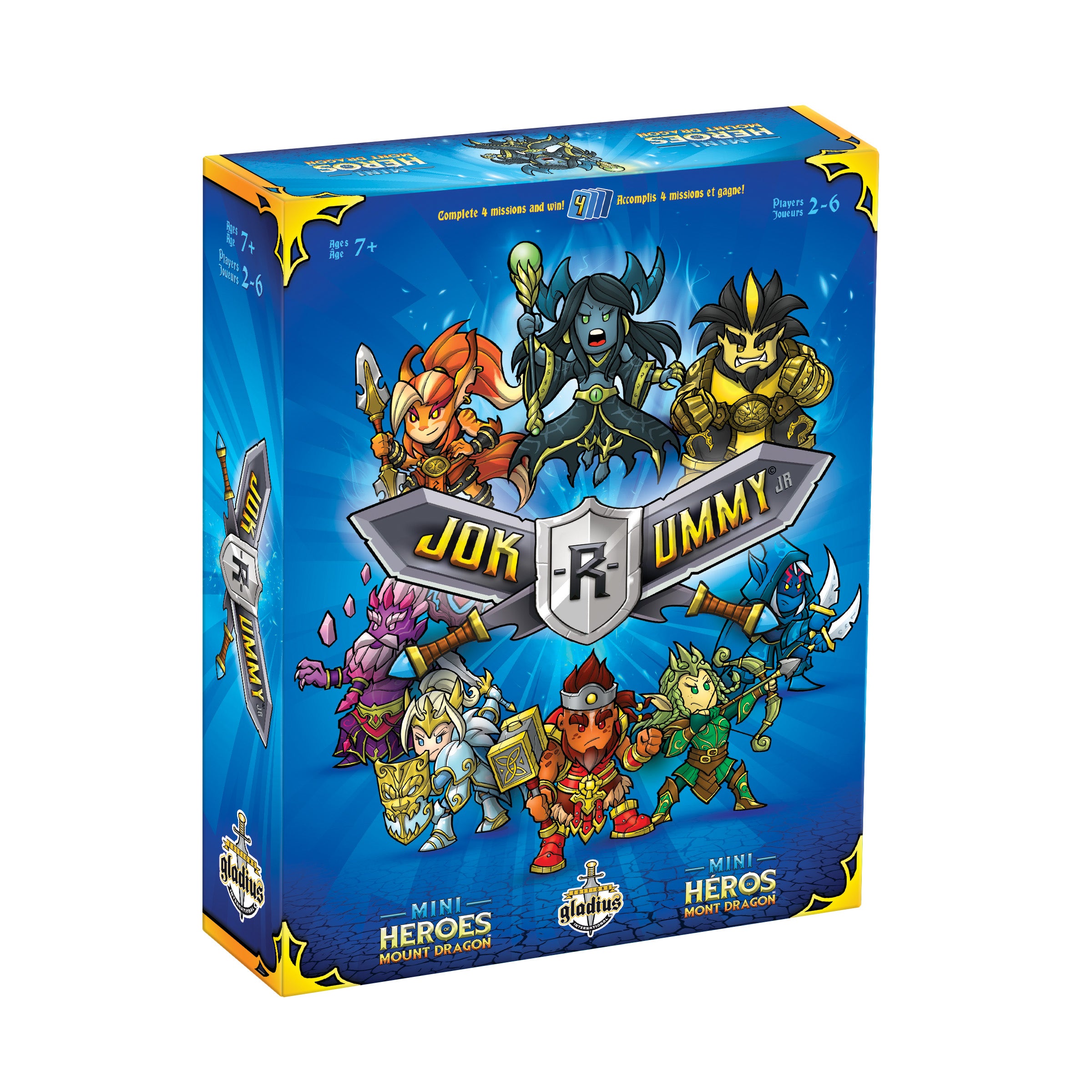 Jok-R-ummy junior - Mini Héros du Mont Dragon