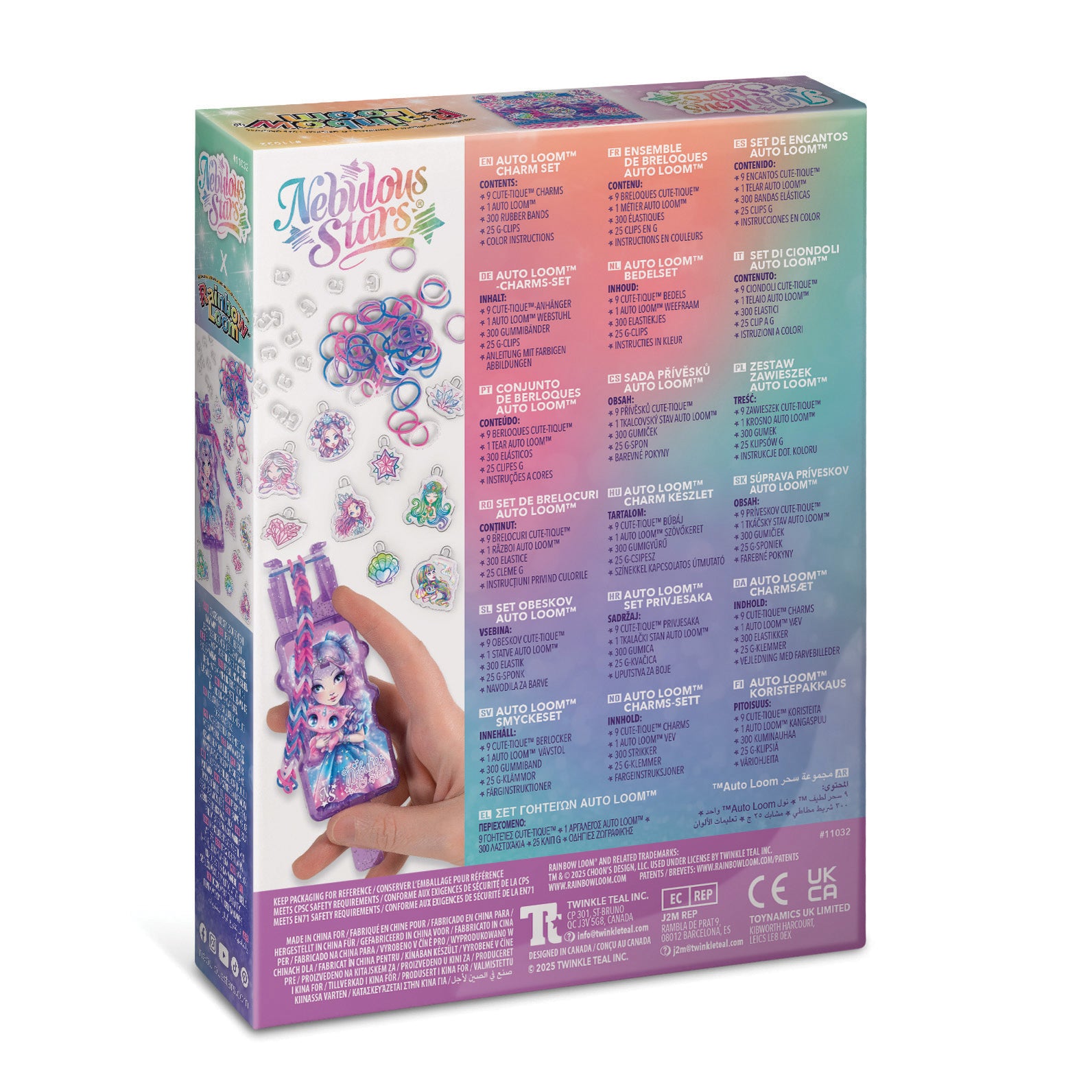 Rainbow Loom- Auto loom Ensemble breloques