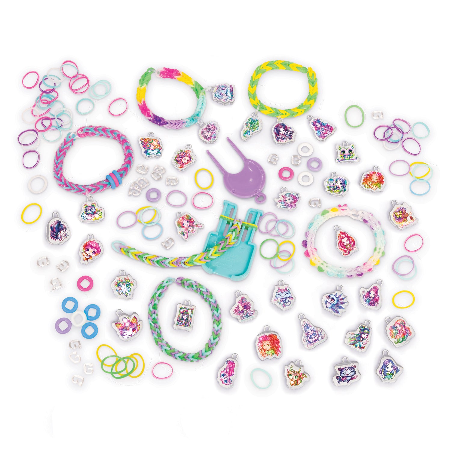 Rainbow Loom- Bracelet à breloque