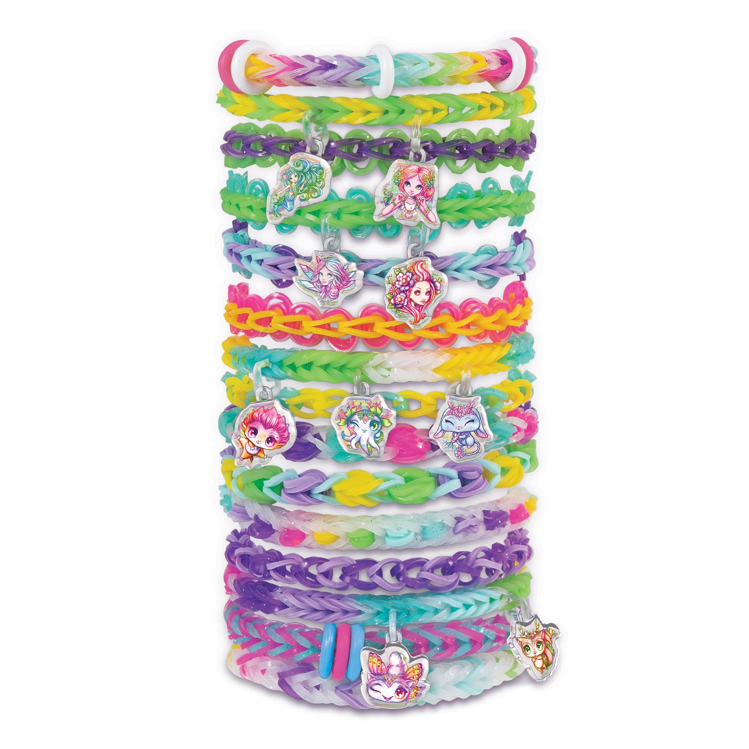 Rainbow Loom- Bracelet à breloque