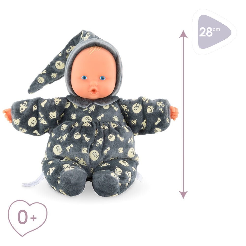 Mon doudou Corolle - Babipouce Brille dans la Nuit