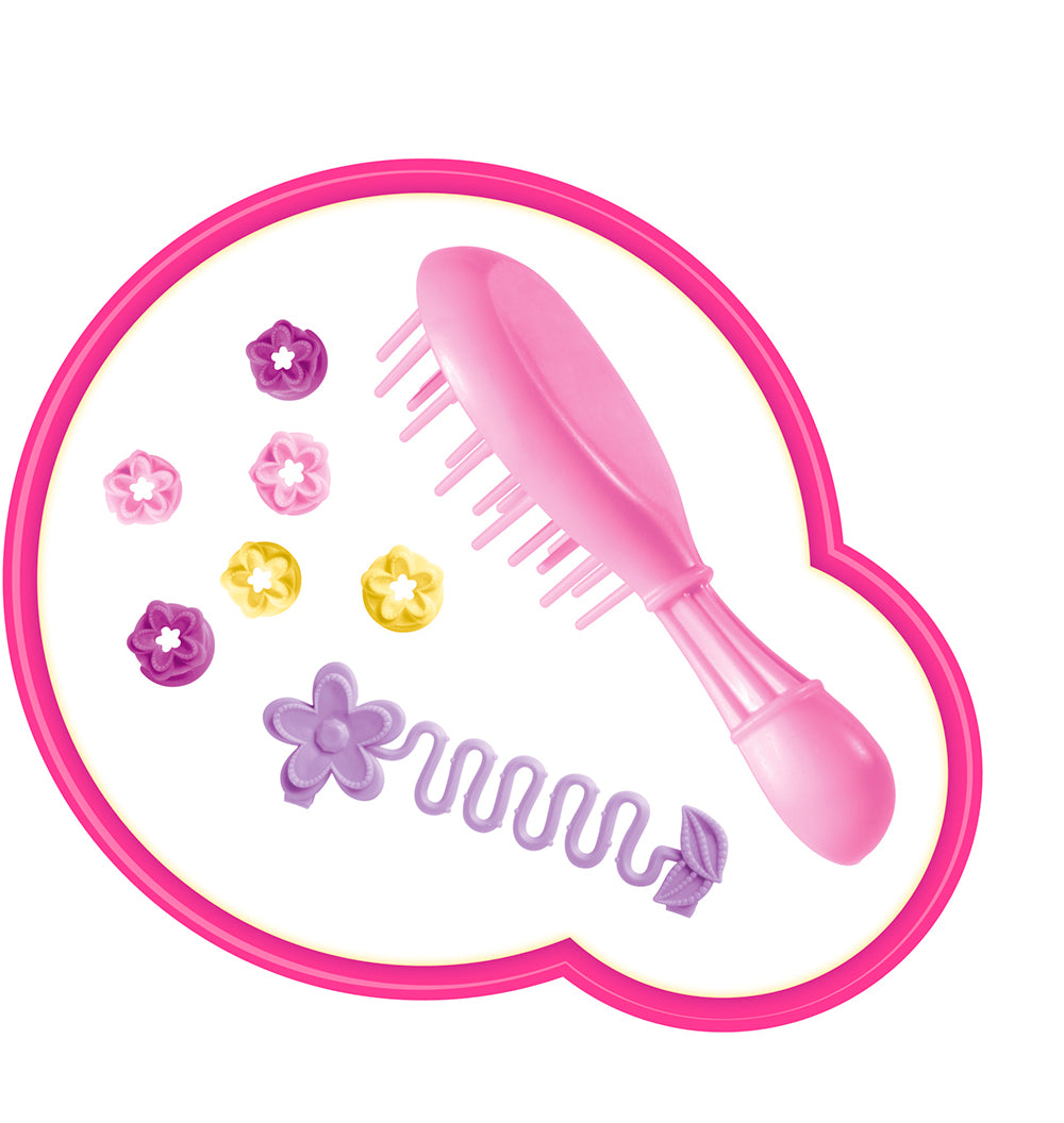 Steffi Love - Chevelure fleurie