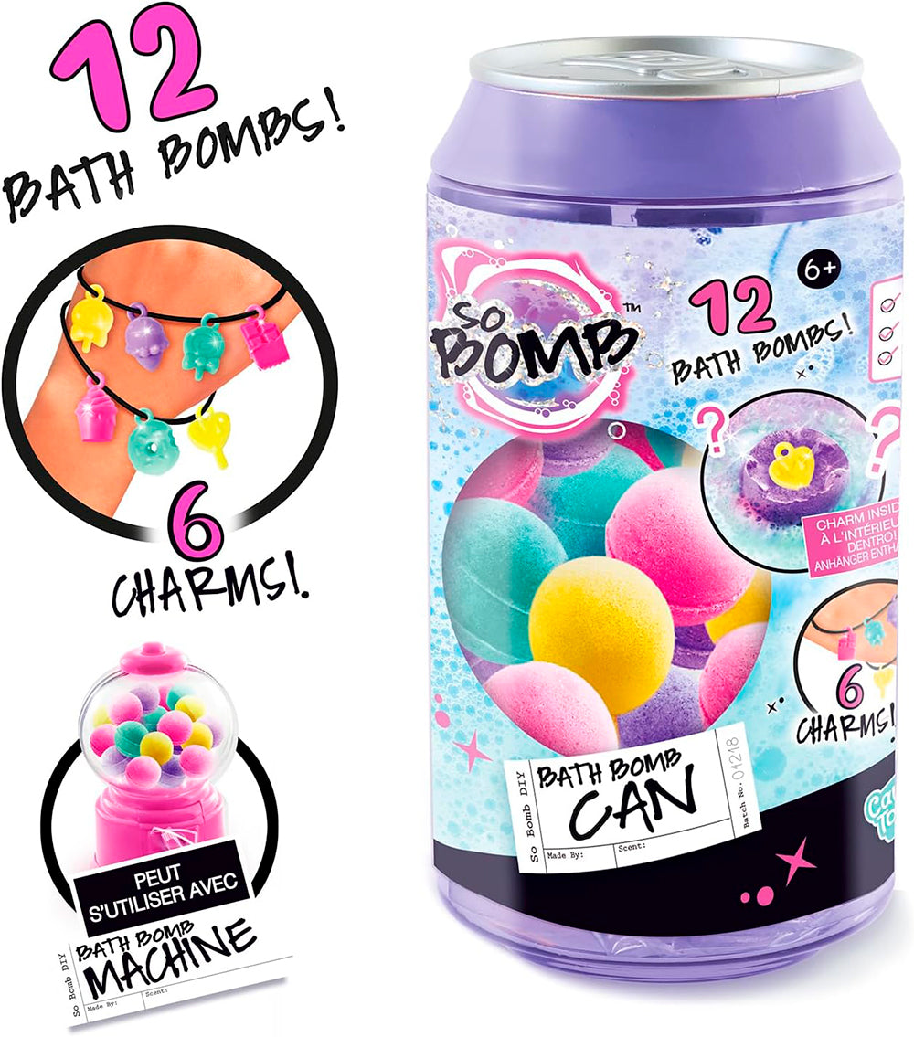 So Bomb - Cannette de boules de bain, assortiment