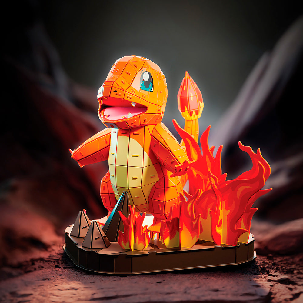 4D Build - Pokémon Salamèche