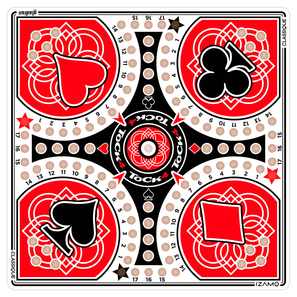 Jeu de tock 4 joueurs 15''