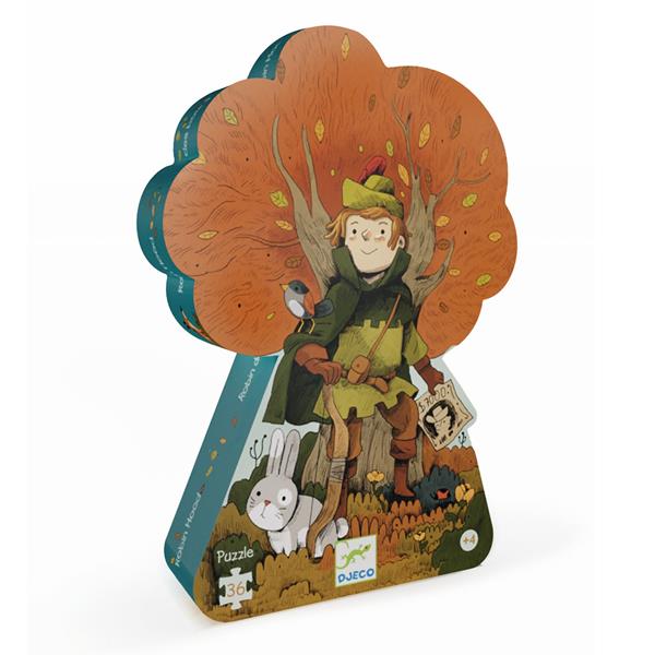 Silhouette puzzle / Robin Hood - 36pcs