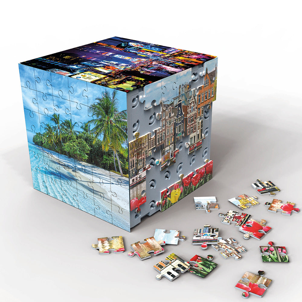 3D Puzzle Cube - Voyage
