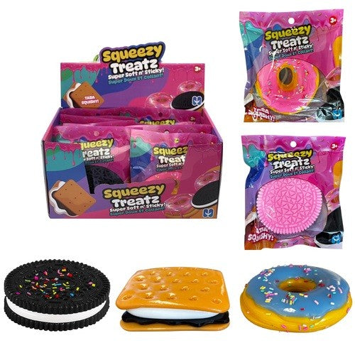Squeezy treatz taba squishy, friandises manipuler