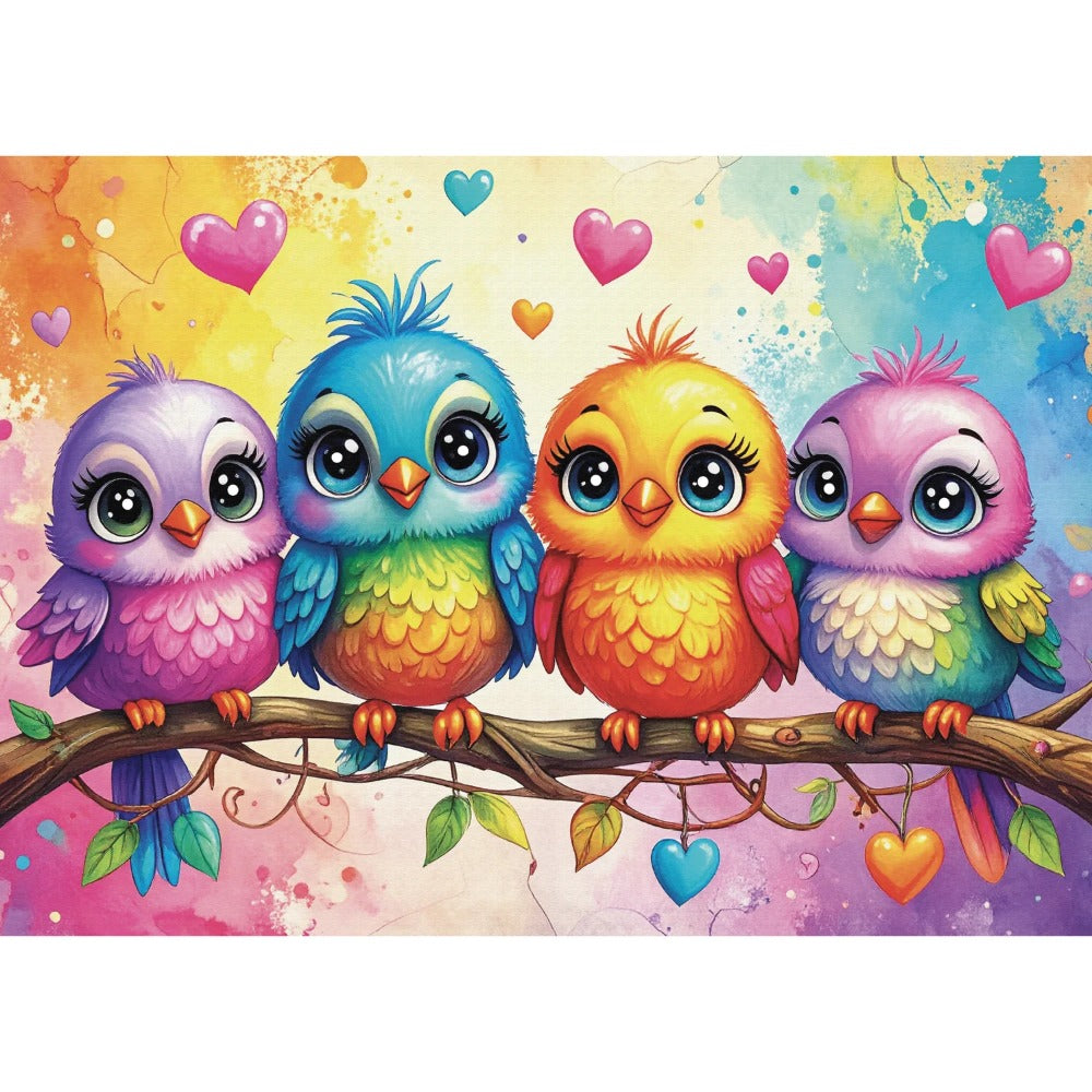Tweeting in harmony, 1000 pièces