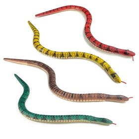 Serpent en bois 70 cm, vendu à l'unité