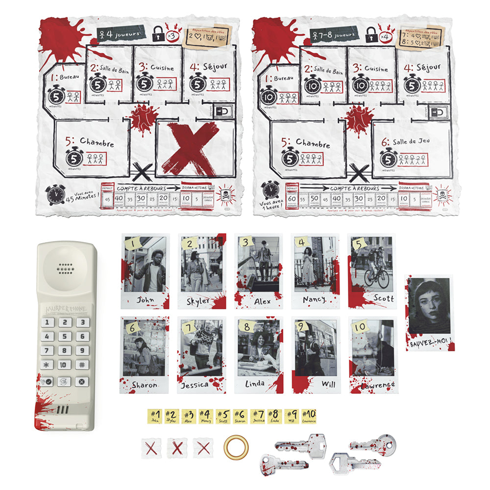 Jeu Murder Phone - Version française