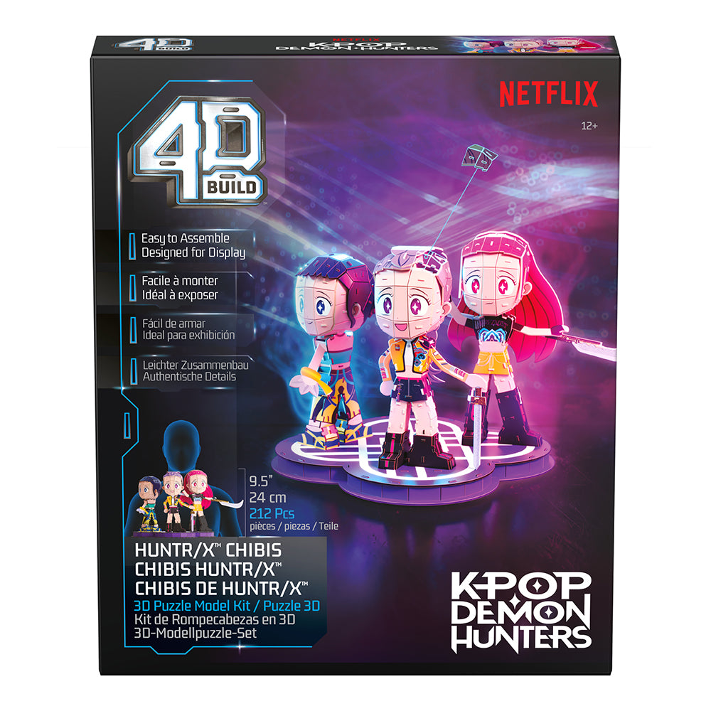 4D Les guerrières de la K-Pop - Huntrix Chibi Set