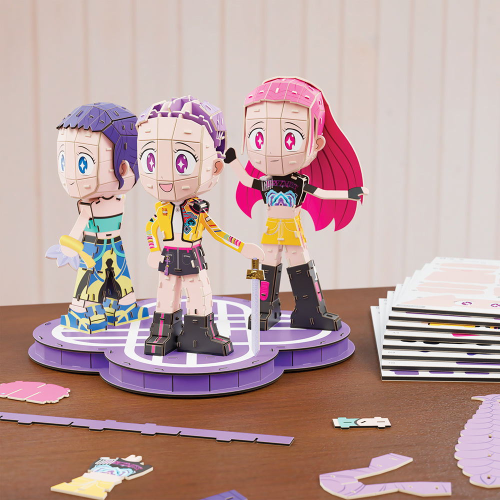 4D Les guerrières de la K-Pop - Huntrix Chibi Set