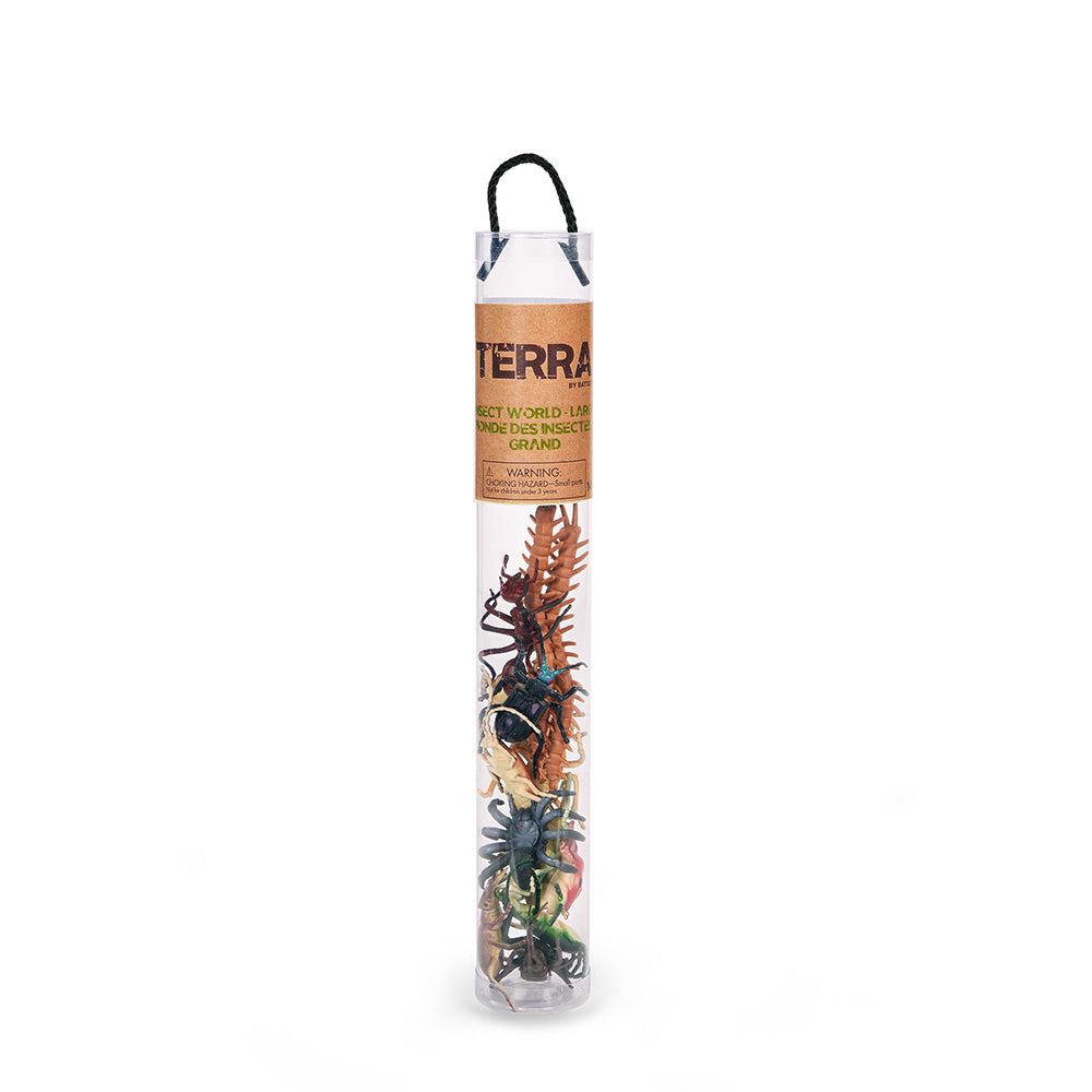 Terra - Tube 14 pcs Insectes 4-12cm en tube