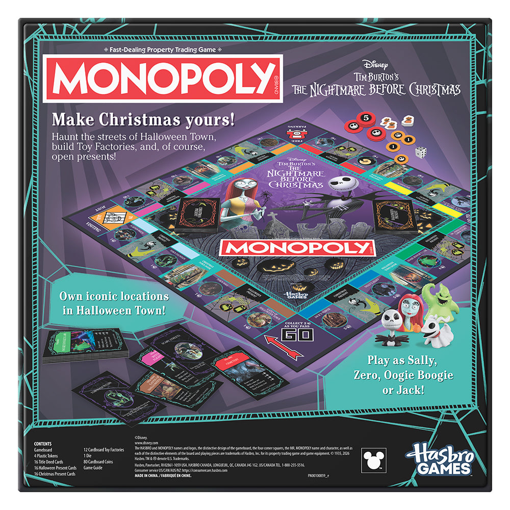 Monopoly L'étrange Noël de Monsieur Jack