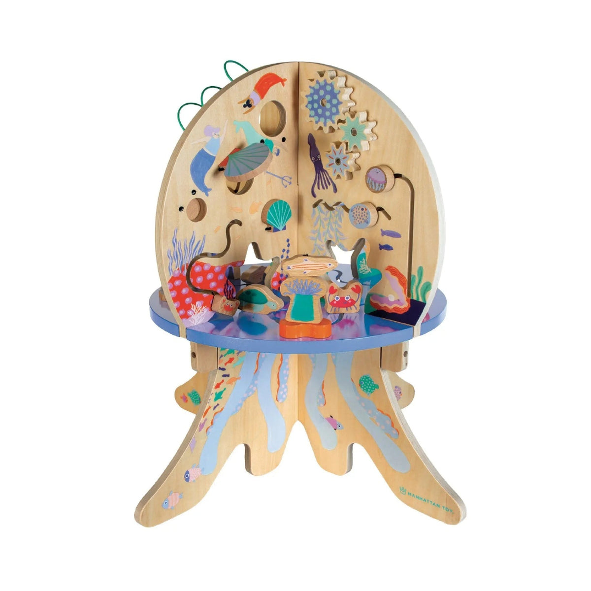 Centre d'activité en bois - Profondeur de la mer