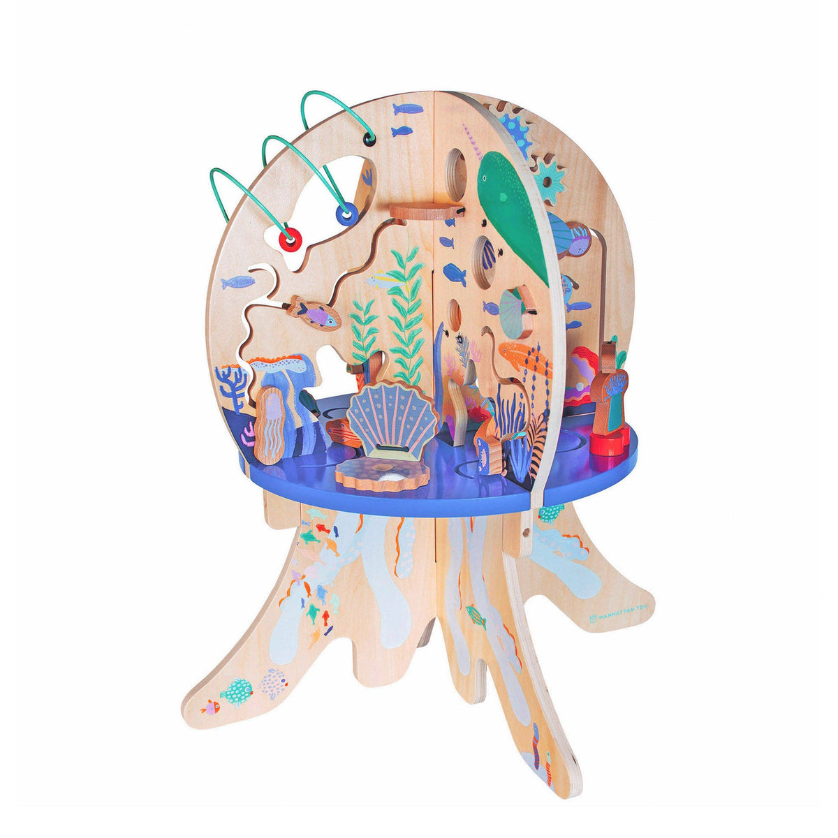 Centre d'activité en bois - Profondeur de la mer