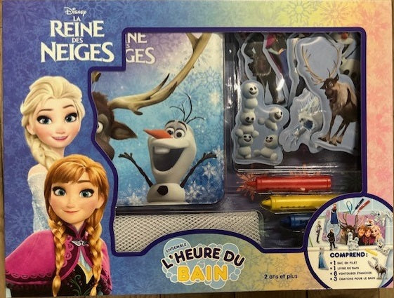 La reine des neiges L'heure du bain