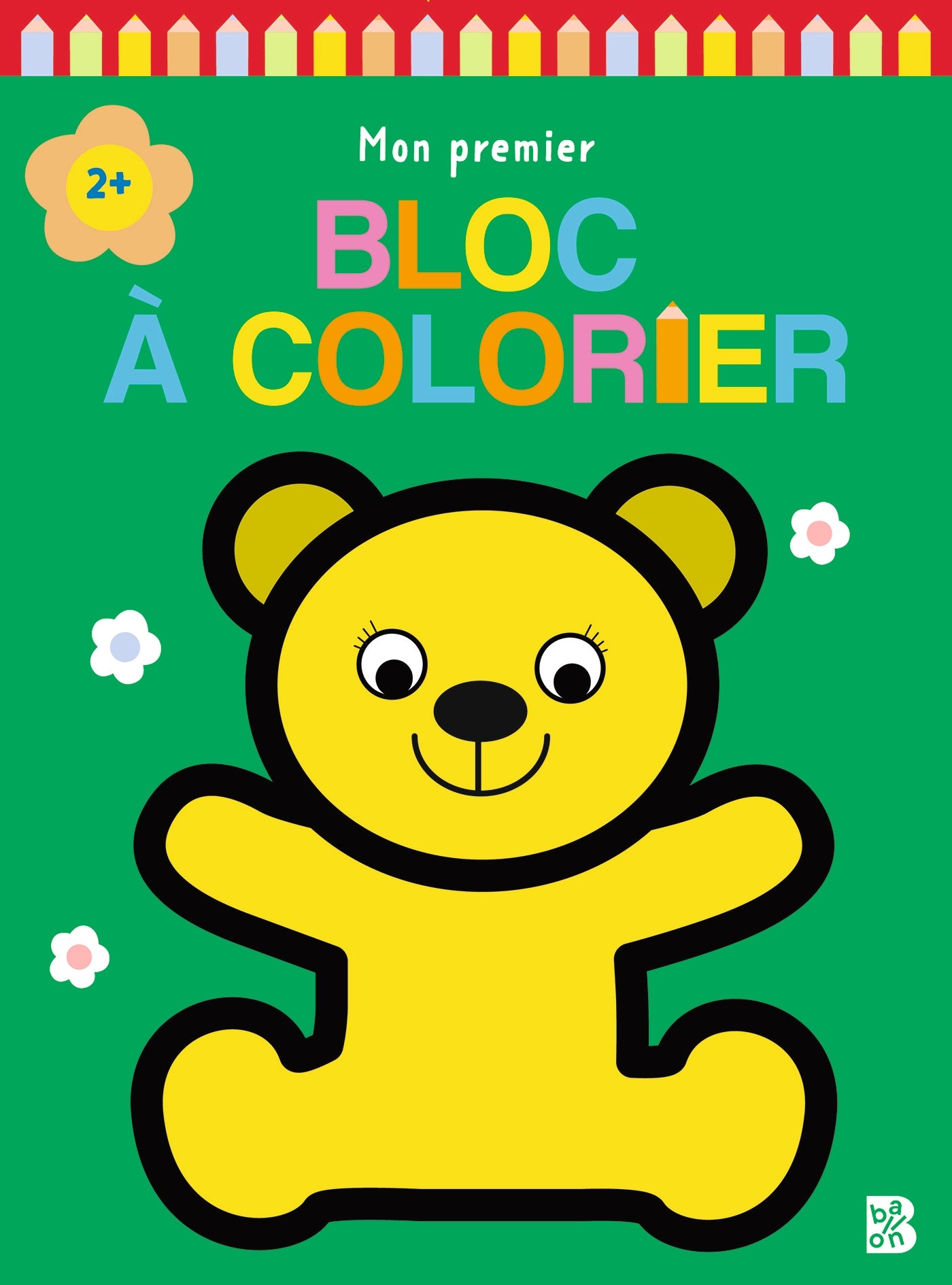 Mon premier bloc à colorier Ourson