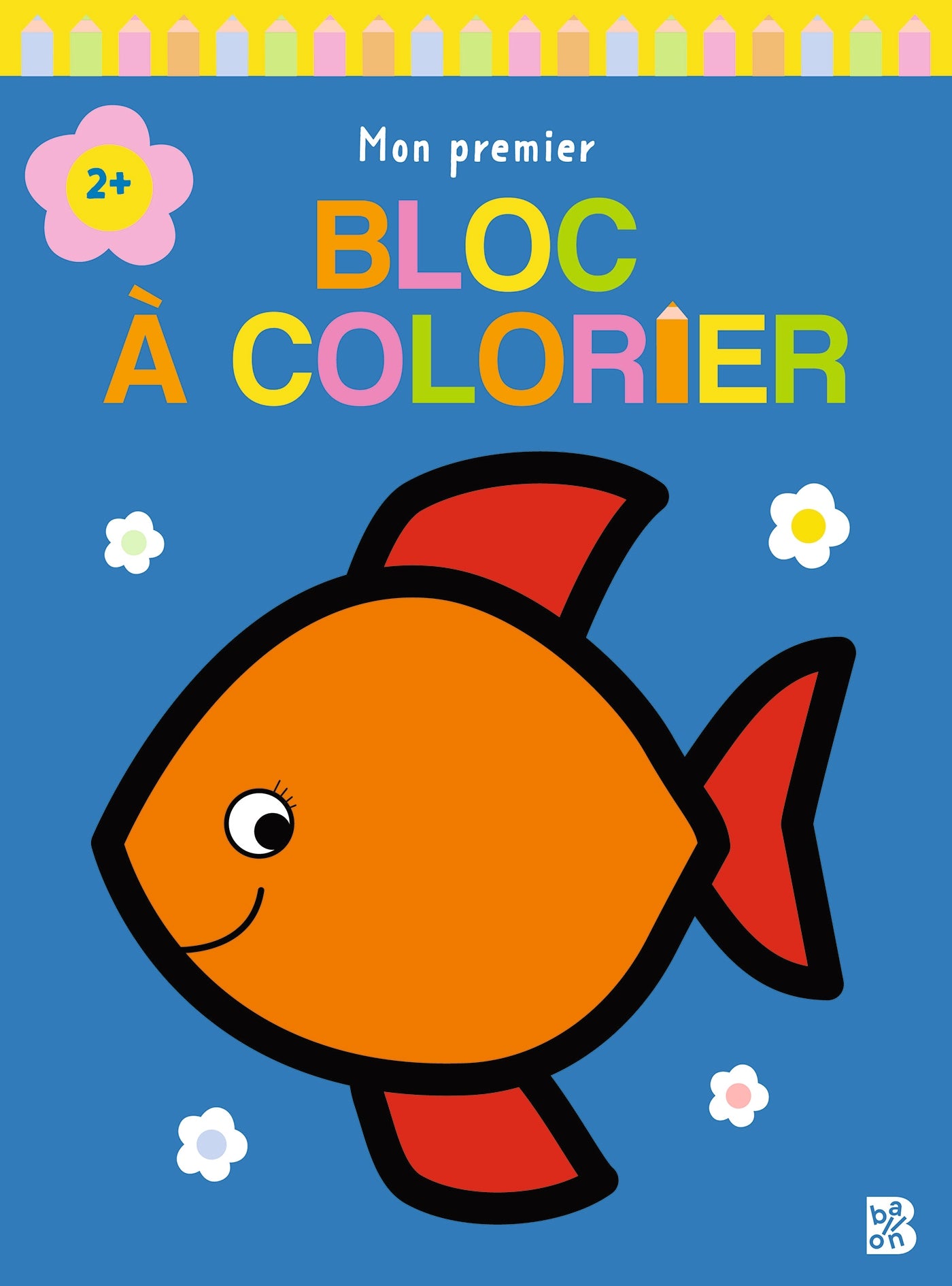 Mon premier bloc à colorier Poisson