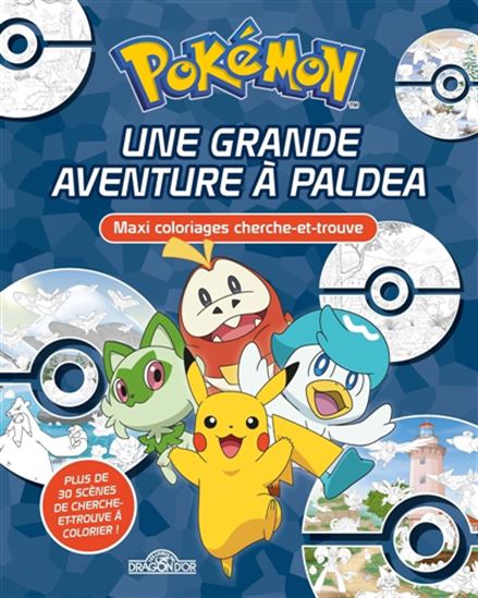 Pokémon Maxi coloriages cherche-et-trouve