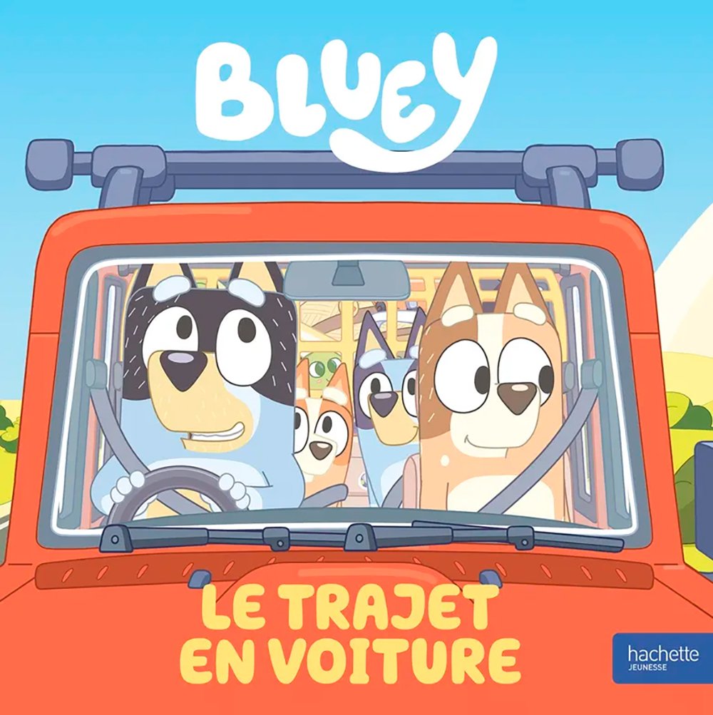 Bluey Le trajet en voiture