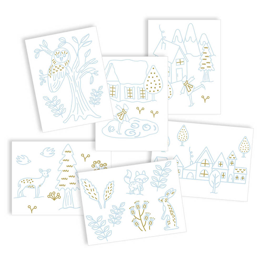 Décorations sur vitre