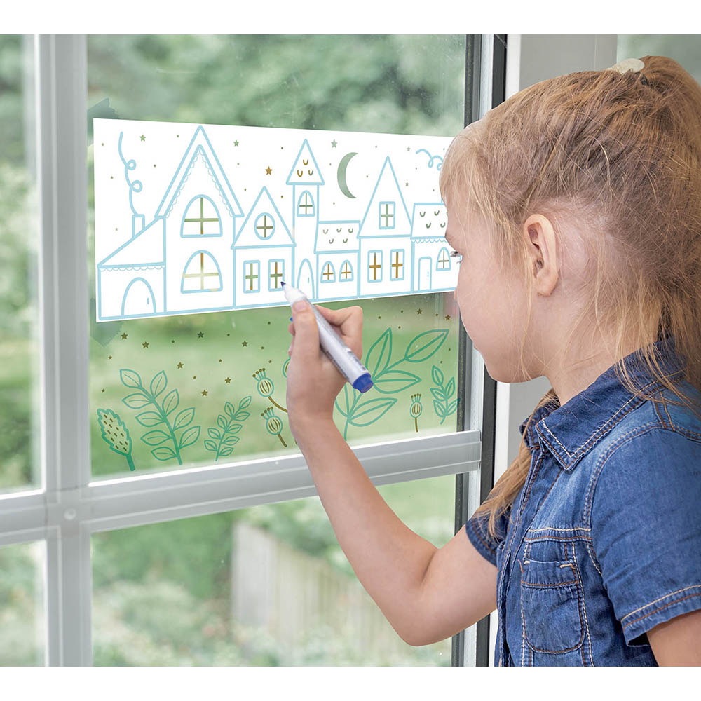 Décorations sur vitre