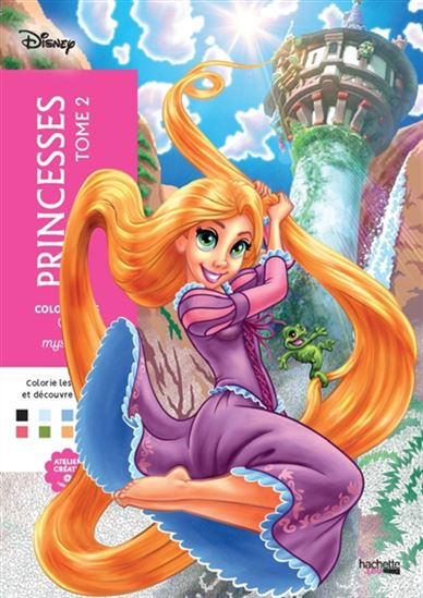 Coloriage mystère Princesses tome 2