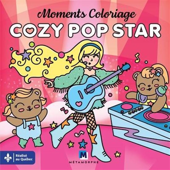 Cozy Pop Star Moments coloriages