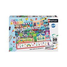 Casse-tête Cherche et trouve - En ville