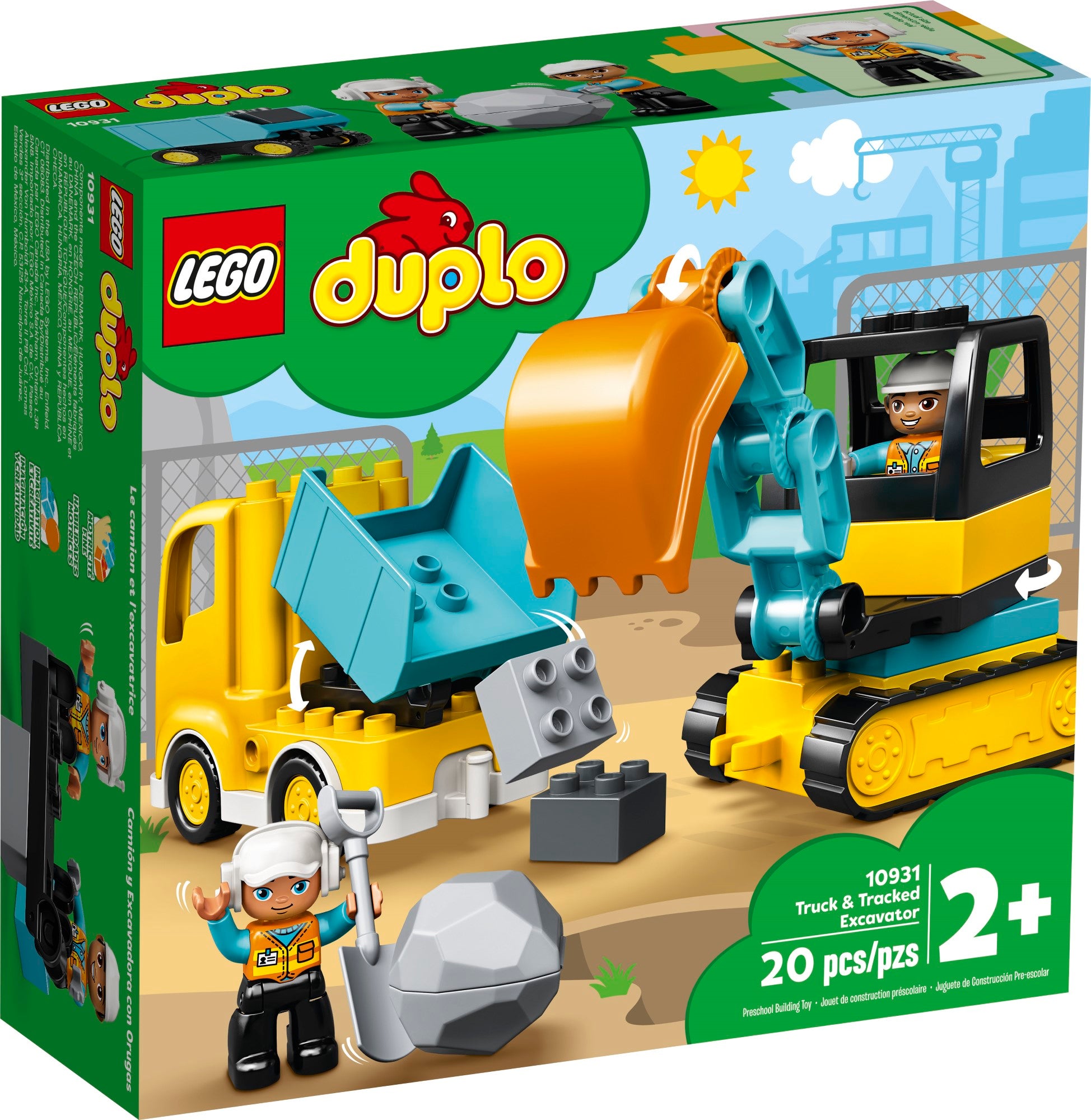 Le camion et l'excavatrice - 10931