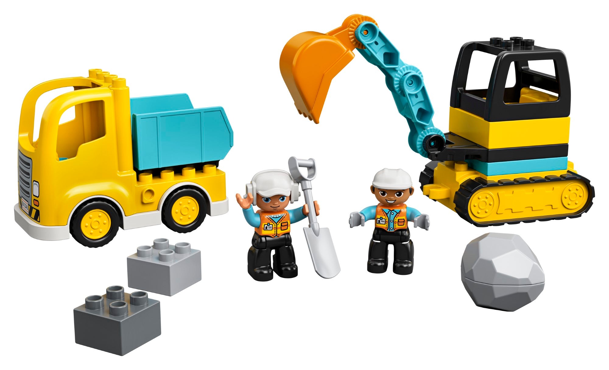 Le camion et l'excavatrice - 10931