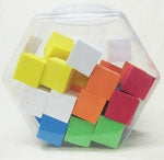 D6 vierges en mousse 50mm