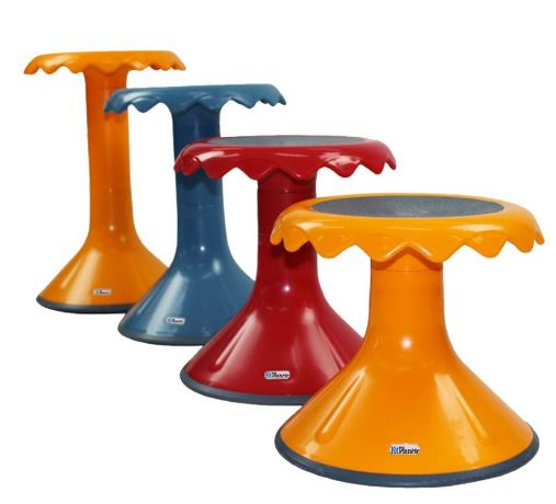 Tabouret oscillant orange 30 cm 12 pouces)